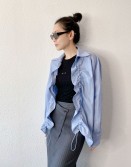 Blue Pin Stripe 3D Shirt #250413